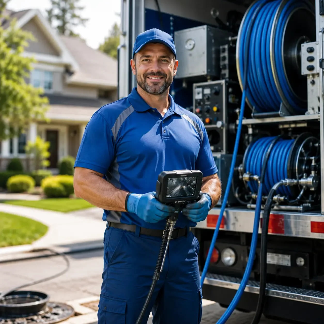 Local outdoor drain cleaning specialists in East Lynn, WV